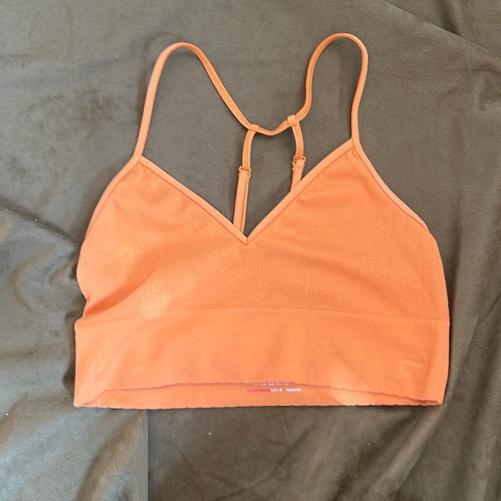 🍊 Anthropologie Orange sports bra 🍊